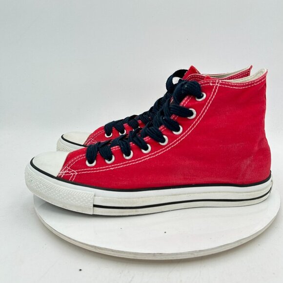 Converse Chuck All Star High Top Men Size 10 M9621 Red White Training Shoes - Picture 1 of 10